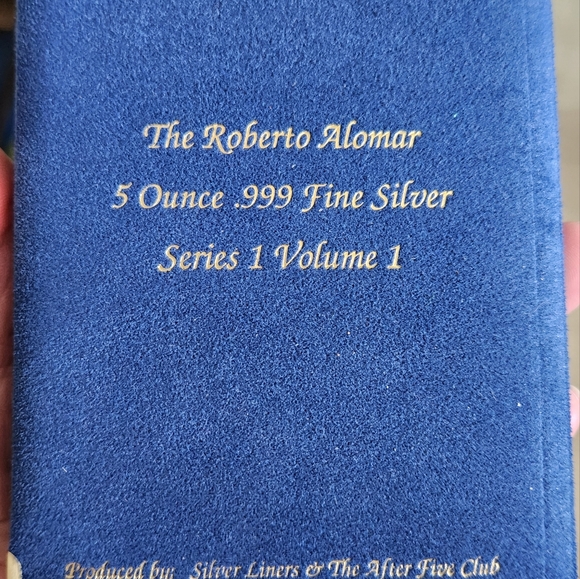 1993 Silver Liners Roberto Alomar limited edition - Picture 4 of 9